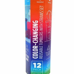 12 Manna Color Changing Cold Cups 24 OZ